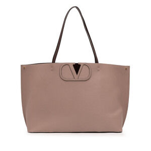 Pre-Loved Valentino Leather Vlogo Fillme Tote